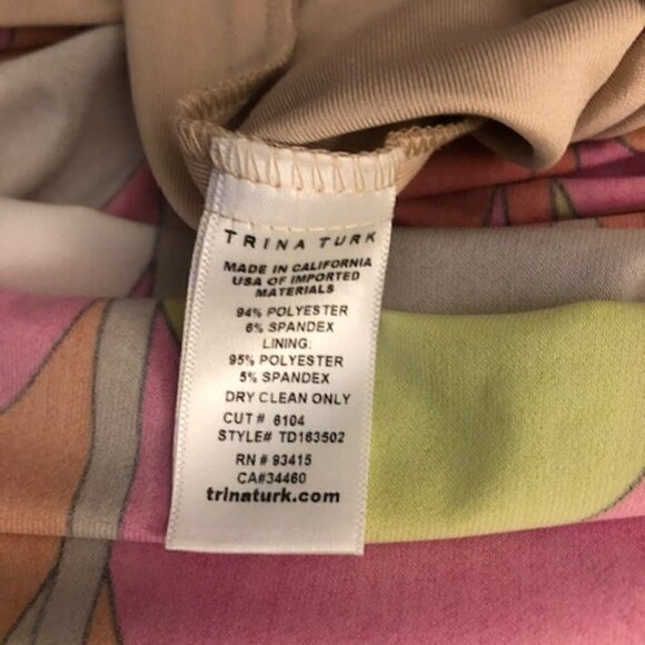 NWT Trina Turk Bennie Maxi Dress 0 - Picture 8 of 8